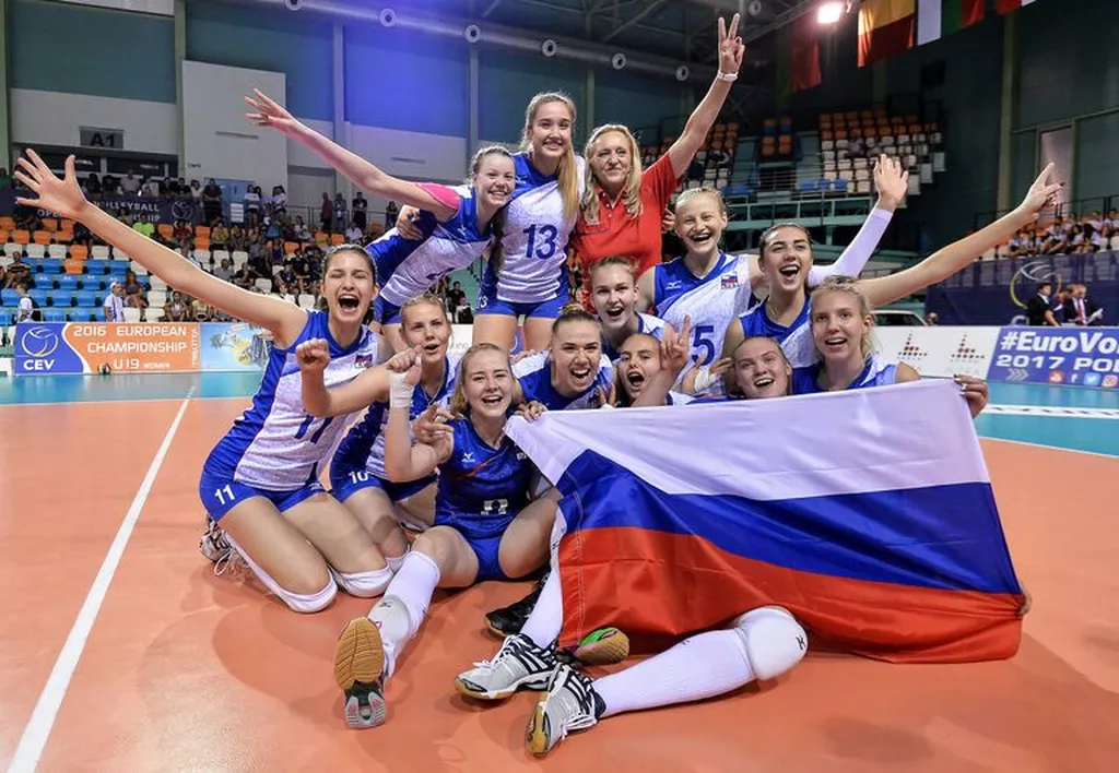 Юниорская сборная России U16 по волейболу выиграла все матчи на турнире в Минске
