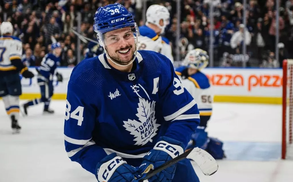 Остон Мэттьюс - капитан «Торонто Мэйпл Лифс»