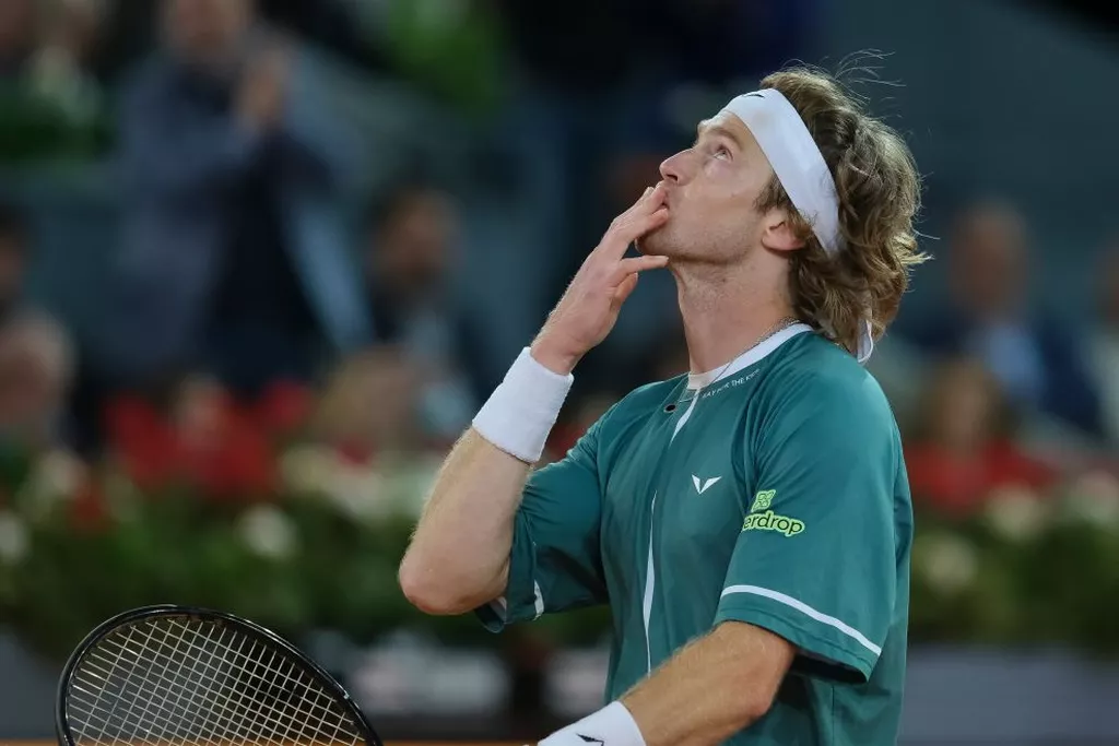 Андрей Рублёв вышел в 1/8 финала US Open