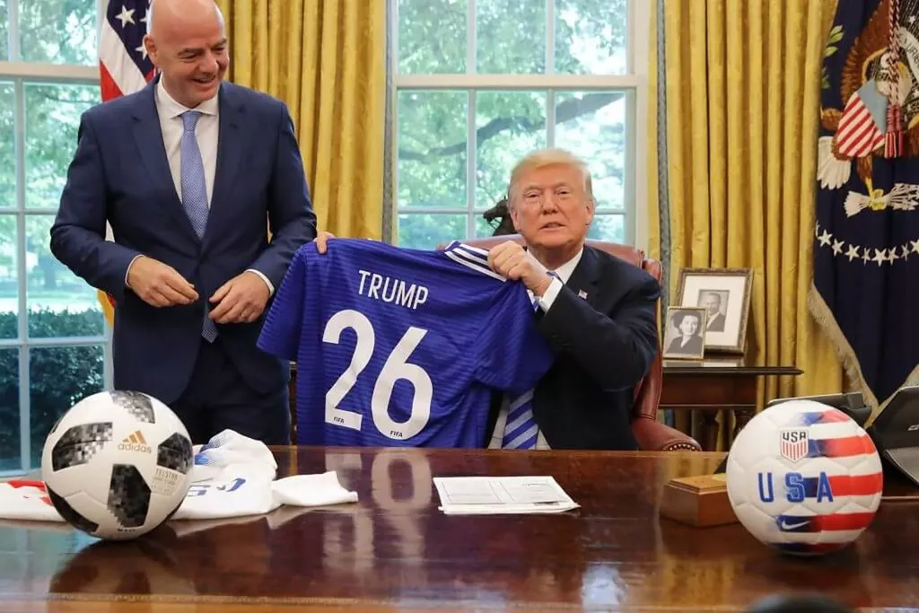 Трамп сообщил дату и место проведения жеребьёвки предстоящего ЧМ по футболу—2026