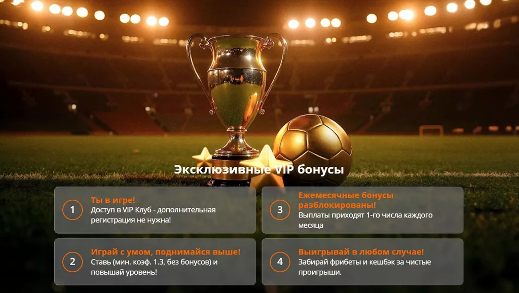 Преимущество программы лояльности Betsson — простые правила