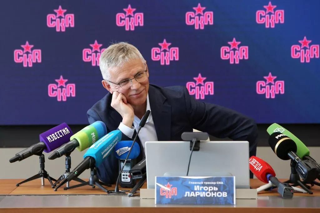 Главный тренер СКА Ларионов высказался после поражения команды от «Шанхайских Драконов»