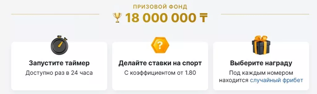 Условия получения бонуса в БК Фонбет