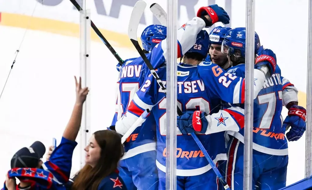 СКА нанёс «Сибири» пятое поражение подряд в домашнем матче КХЛ