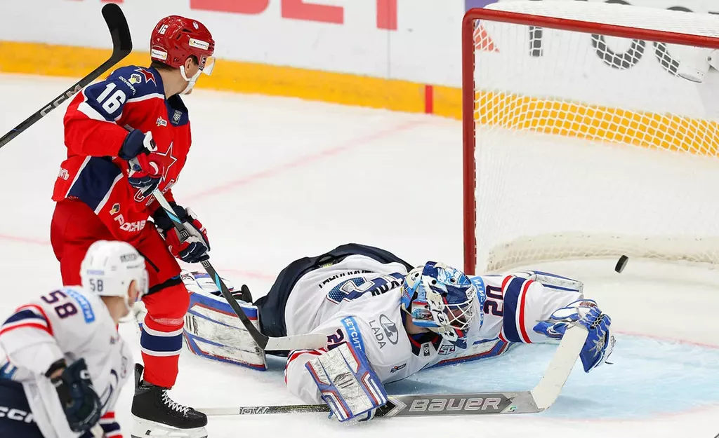 ЦСКА прервал двухматчевую серию поражений в КХЛ, дома обыграв «Ладу»