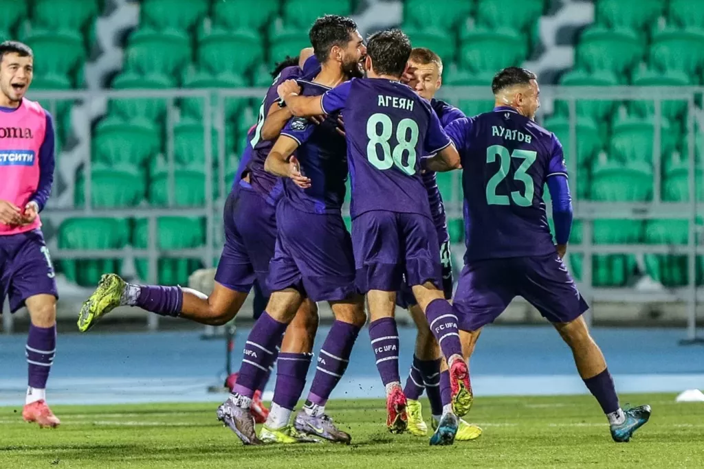 «Уфа» дома разгромила «Енисей» в матче 17-го тура Первой лиги
