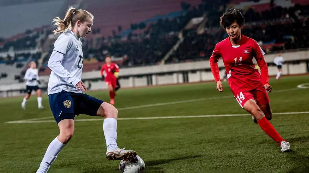 Женская сборная России проиграла в первой товарищеской игре национальной команде КНДР