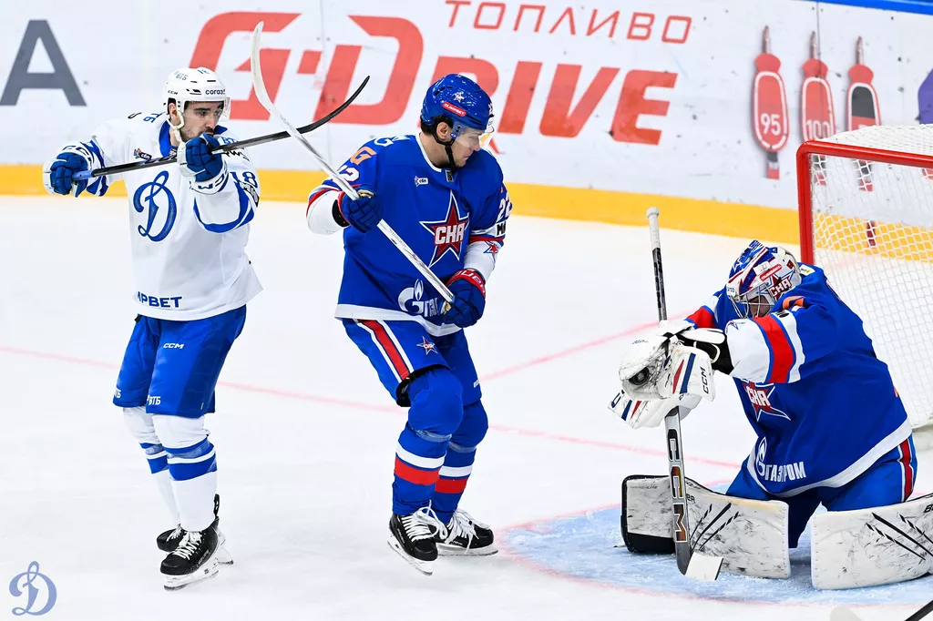 СКА на выезде обыграл московское «Динамо», прервав победную серию хозяев из шести матчей