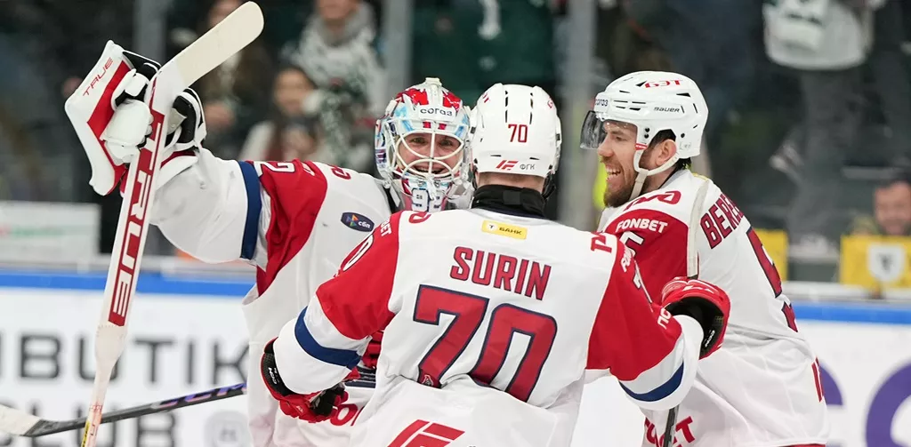 «Локомотив» уверенно обыграл «Спартак» в домашнем матче КХЛ