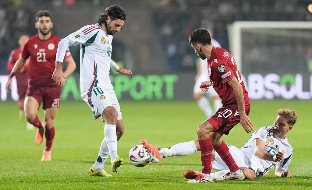 Венгрия с минимальным счётом обыграла Армению в матче отбора на ЧМ-2026