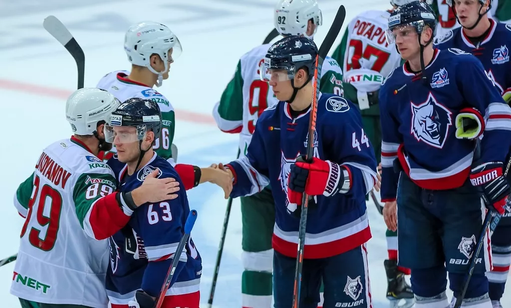 «Ак Барс» уверенно обыграл «Нефтехимик» в гостевом матче КХЛ благодаря дублю Яшкина