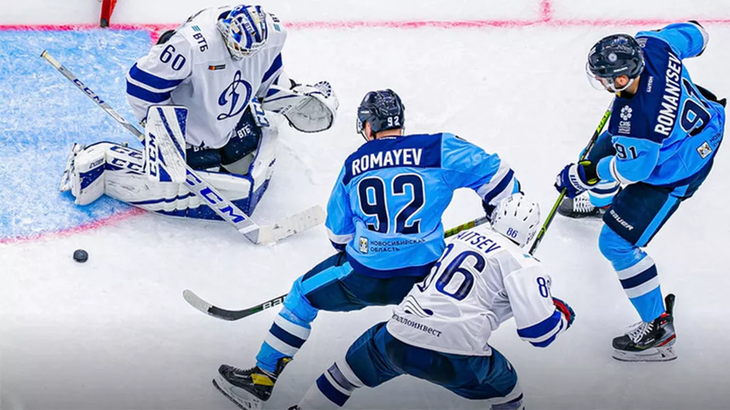 «Сибирь» по буллитам обыграла московское «Динамо» и прервала 13-матчевую серию поражений в КХЛ
