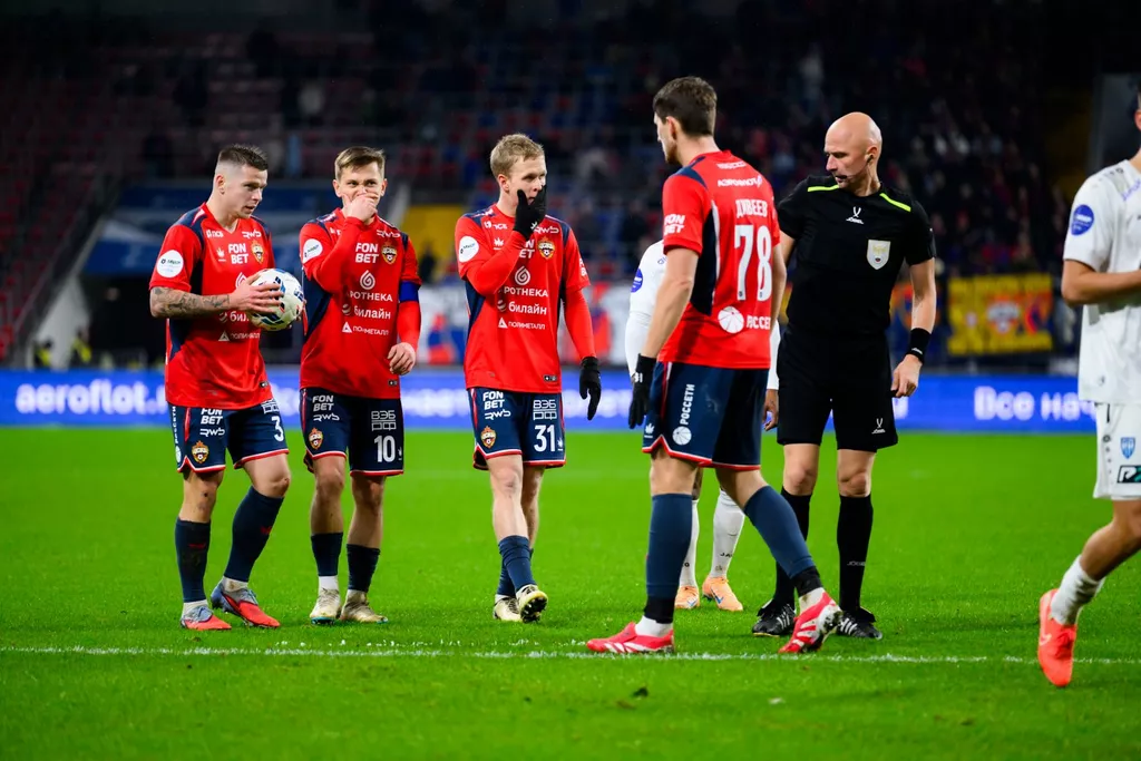 Махачкалинское «Динамо» обыграло ЦСКА в первом матче 1/4 финала Пути РПЛ Кубка России