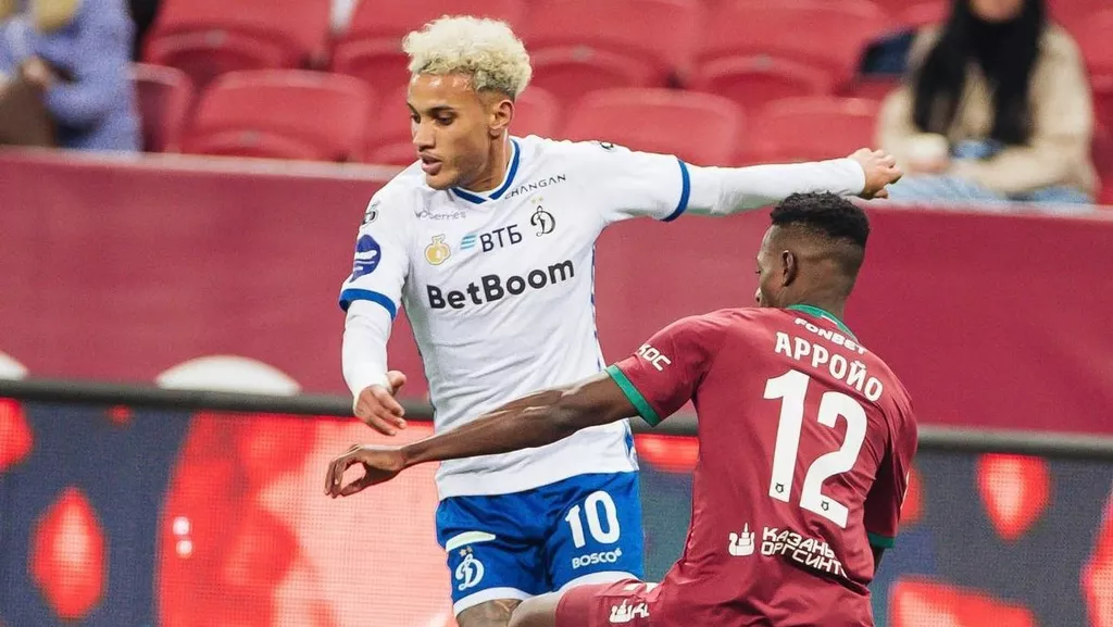 Московское «Динамо» в большинстве не смогло на выезде обыграть «Рубин» в 14-м туре РПЛ