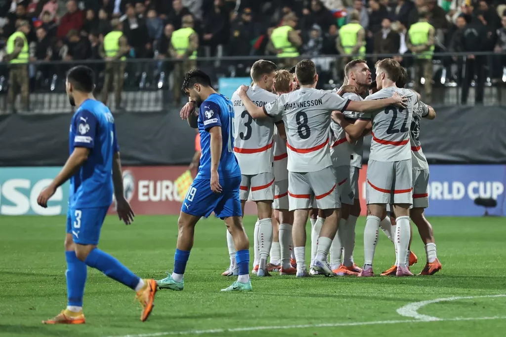 Азербайджан проиграл Исландии в домашнем матче отбора на чемпионат мира 2026 года