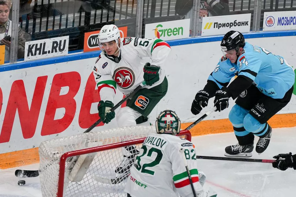 Минское «Динамо» одержало волевую победу над «Ак Барсом» в домашнем матче КХЛ