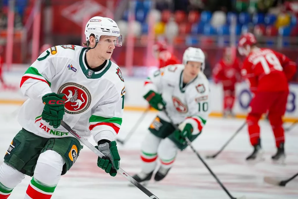 «Спартак» с минимальным счётом обыграл «Ак Барс» в домашнем матче КХЛ