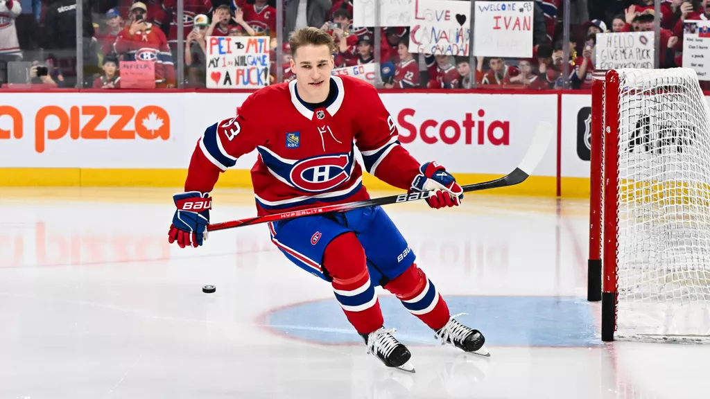 Форвард «Монреаля» Иван Демидов – второй в списке претендентов на награду «Колдер Трофи»