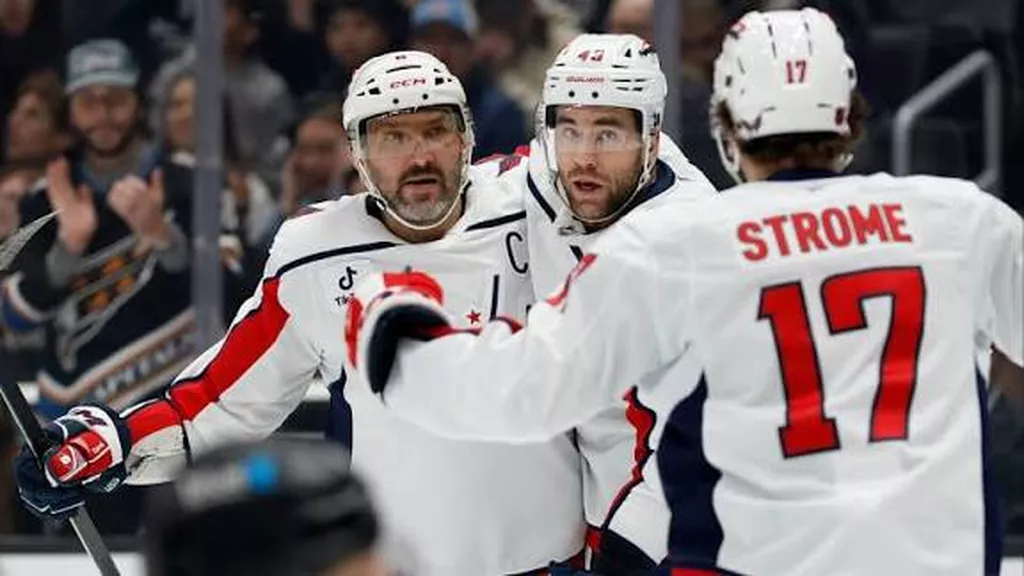 Дубль Овечкина помог «Вашингтону» разгромить «Сан-Хосе»