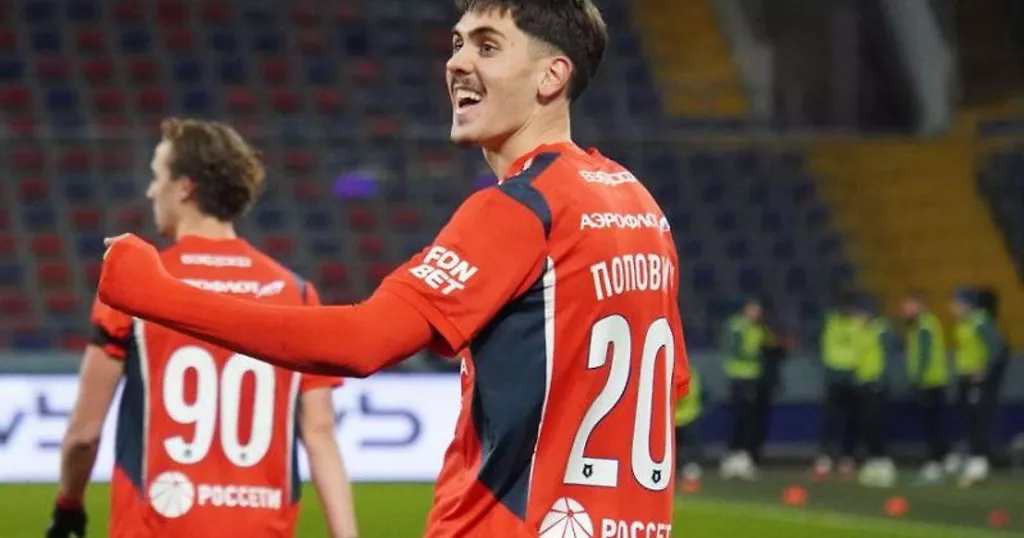 Гайич: Попович ещё прибавит физически и принесет ЦСКА много пользы