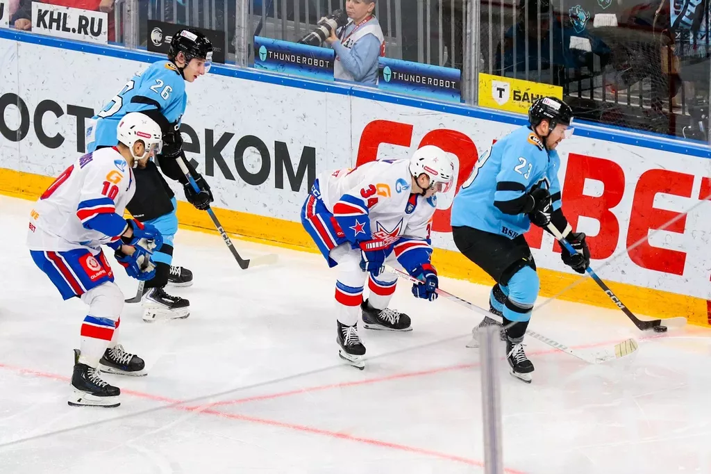 СКА разгромил минское «Динамо» в гостевом матче КХЛ