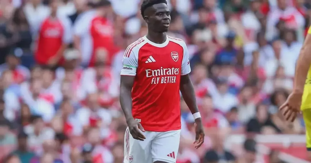 «Арсенал» намерен предложить Сака рекордную по меркам клуба зарплату в новом соглашении