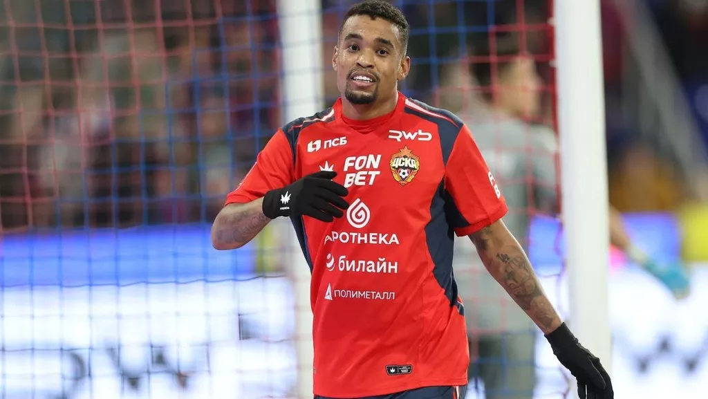 ЦСКА объявил о переходе Алеррандро в «Интернасьонал» на правах аренды