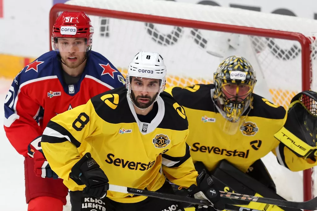 ЦСКА уверенно обыграл «Северсталь» в домашнем матче КХЛ