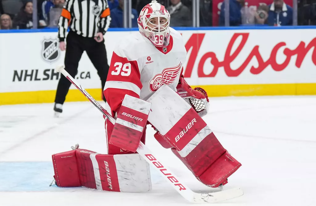 Вратарь «Детройта» сумел повторить рекорд НХЛ, установленный 82 года назад