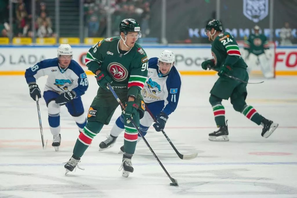 «Ак Барс» одержал четвертую победу подряд в регулярном сезоне КХЛ над «Барысом»