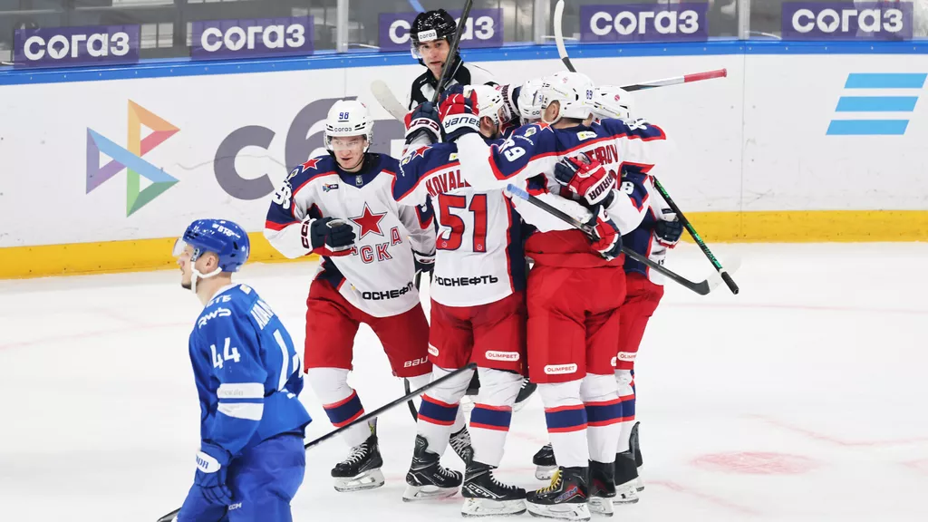 ЦСКА победил «Динамо» в московском дерби КХЛ