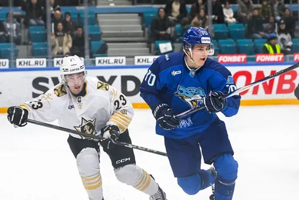 «Адмирал» сумел прервать девятиматчевую серию поражений в КХЛ, обыграв на выезде «Барыс»