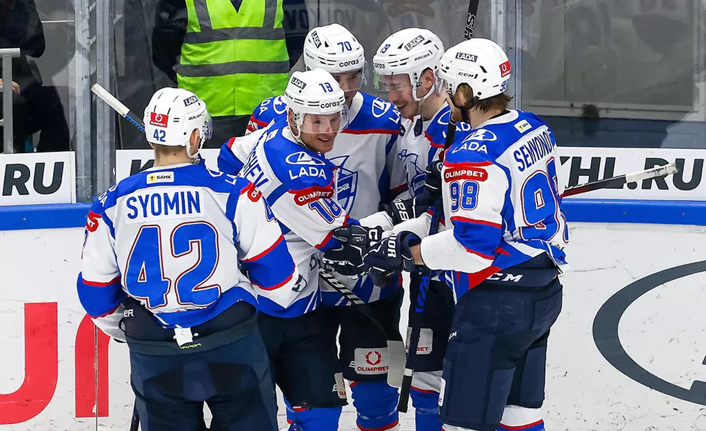 «Лада» прервала восьмиматчевую победную серию ЦСКА в КХЛ