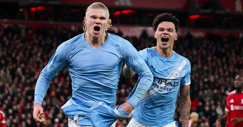 «Манчестер Сити» дважды забил в концовке и обыграл «Ливерпуль» в выездном матче АПЛ