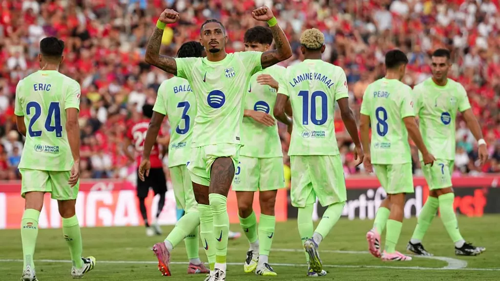 «Барселона» с крупным счетом обыграла «Мальорку» в матче чемпионата Испании