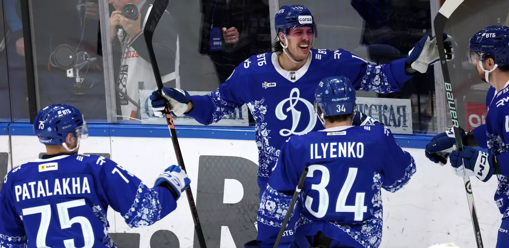 Хоккеисты «Динамо» разгромили «Сочи» в матче КХЛ