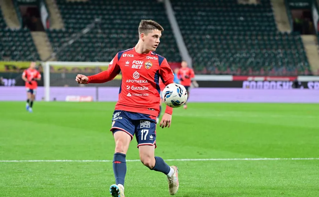 Кирилл Глебов вошел в топ-10 перспективных вингеров вне топ-5 лиг по версии CIES