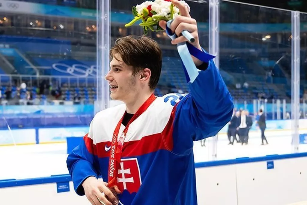 Юрай Слафовски — автор первой заброшенной шайбы в мужском хоккее на ОИ 2026