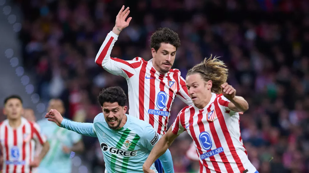 «Атлетико» с минимальным счётом проиграл «Бетису» в матче 23-го тура Ла Лиги