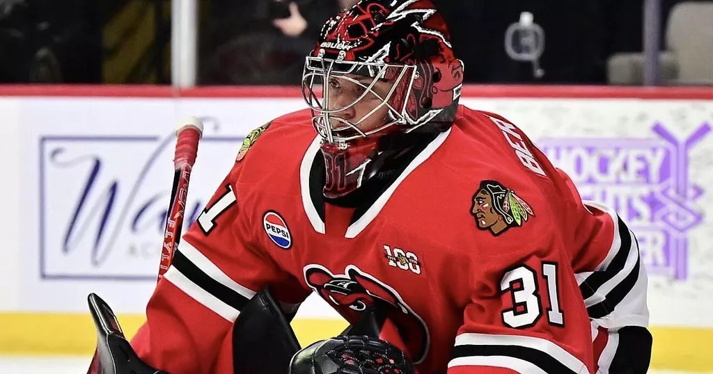 Российский вратарь «Рокфорд Айсхогс» Бережной дисквалифицирован на 20 матчей