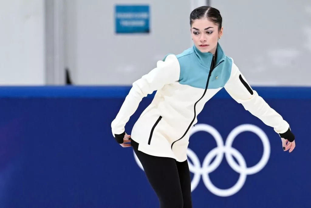 Аделия Петросян представила свою короткую программу на Олимпиаде в Италии