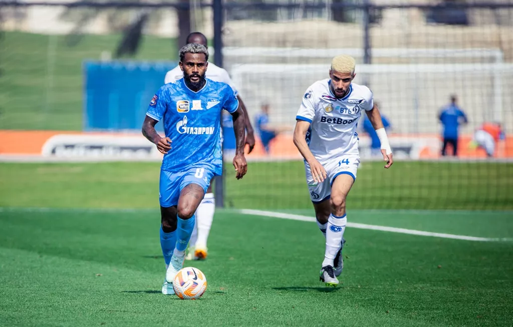 «Зенит» разгромил «Динамо» со счетом 5:0 в товарищеском матче