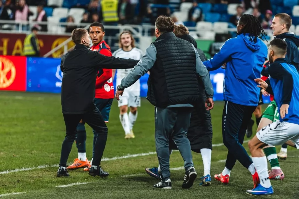 Лепёхин считает, что РФС необъективно оценил потасовку в матче «Балтики» и ЦСКА