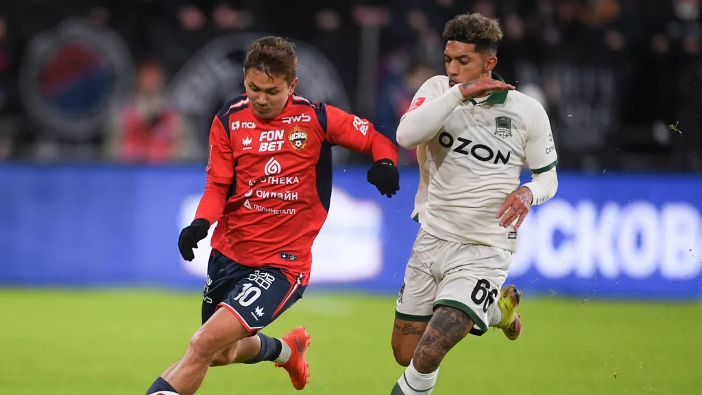 ЦСКА победил «Краснодар» в первом полуфинальном матче Пути РПЛ Кубка России