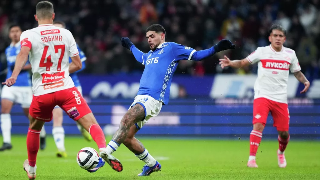 «Динамо» разгромило «Спартак» в столичном дерби полуфинала Пути РПЛ Кубка России
