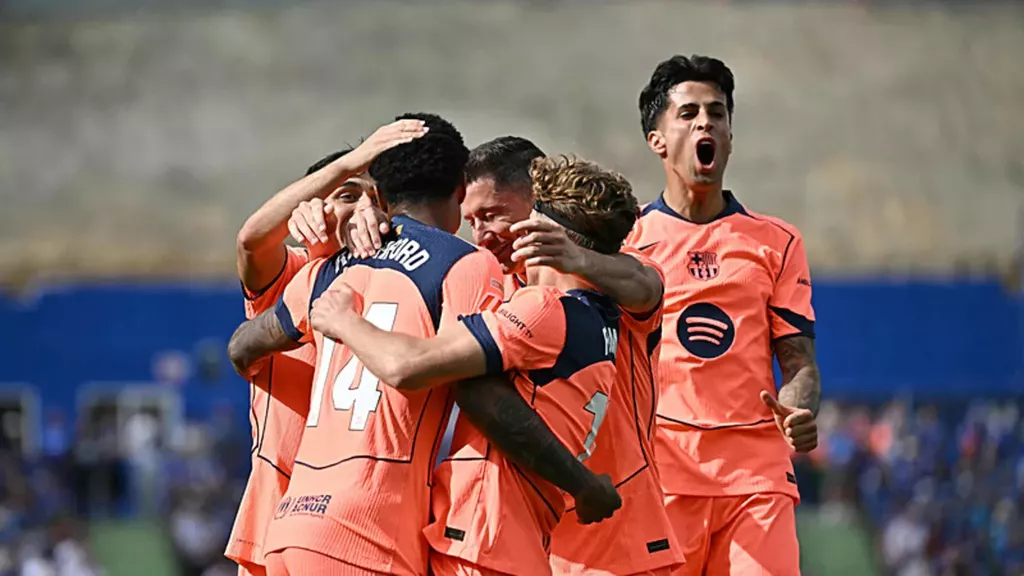 «Барселона» одержала девятую победу подряд, обыграв «Хетафе» в 32-м туре Ла Лиги