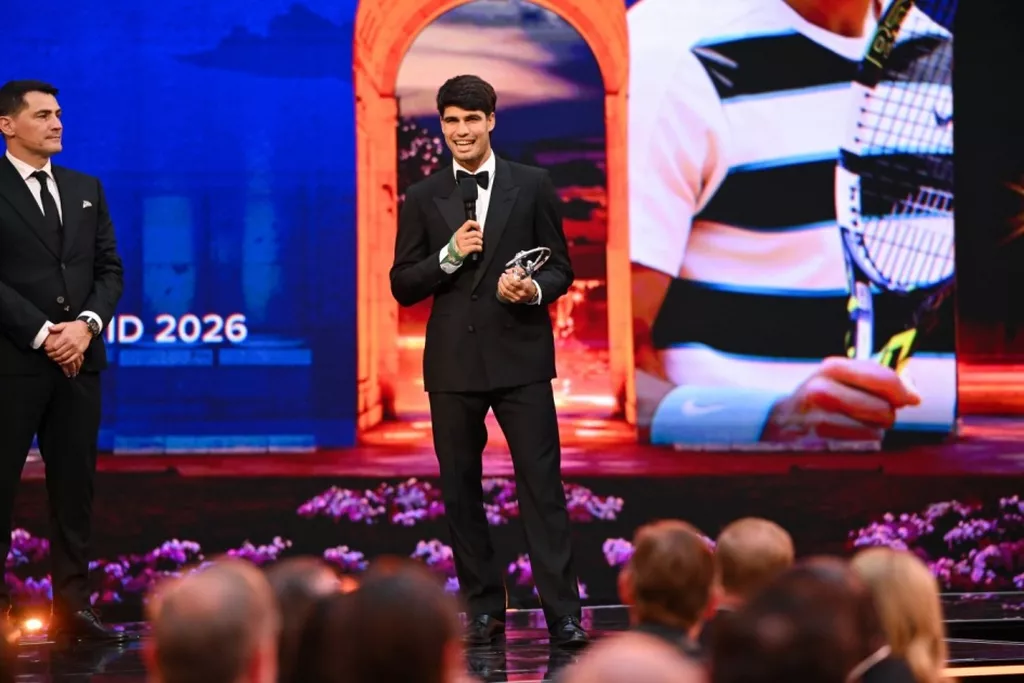 Карлос Алькарас признан лучшим спортсменом года по версии Laureus Awards