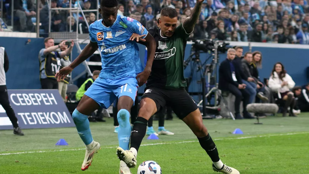 «Зенит» и «Краснодар» не выявили победителя в матче 24-го тура РПЛ