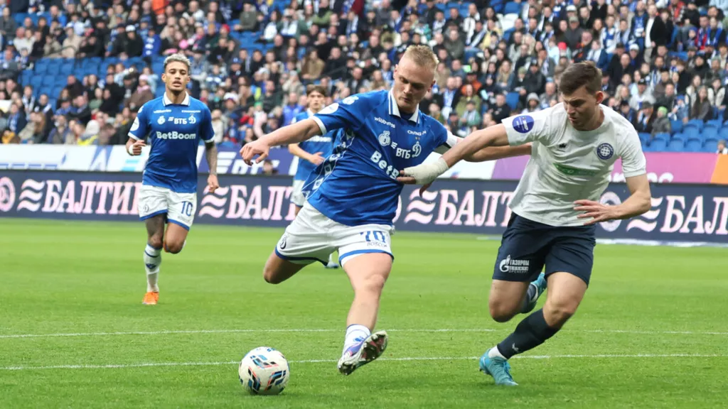 «Динамо» сыграло вничью с «Оренбургом», упустив преимущество в два мяча