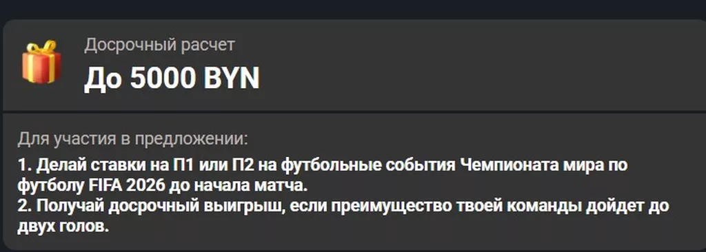 Условия получения бонуса в БК Бетера